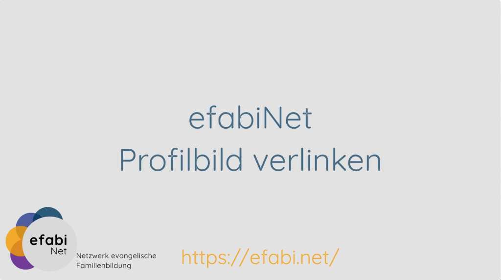 Ein Profilbild verlinken