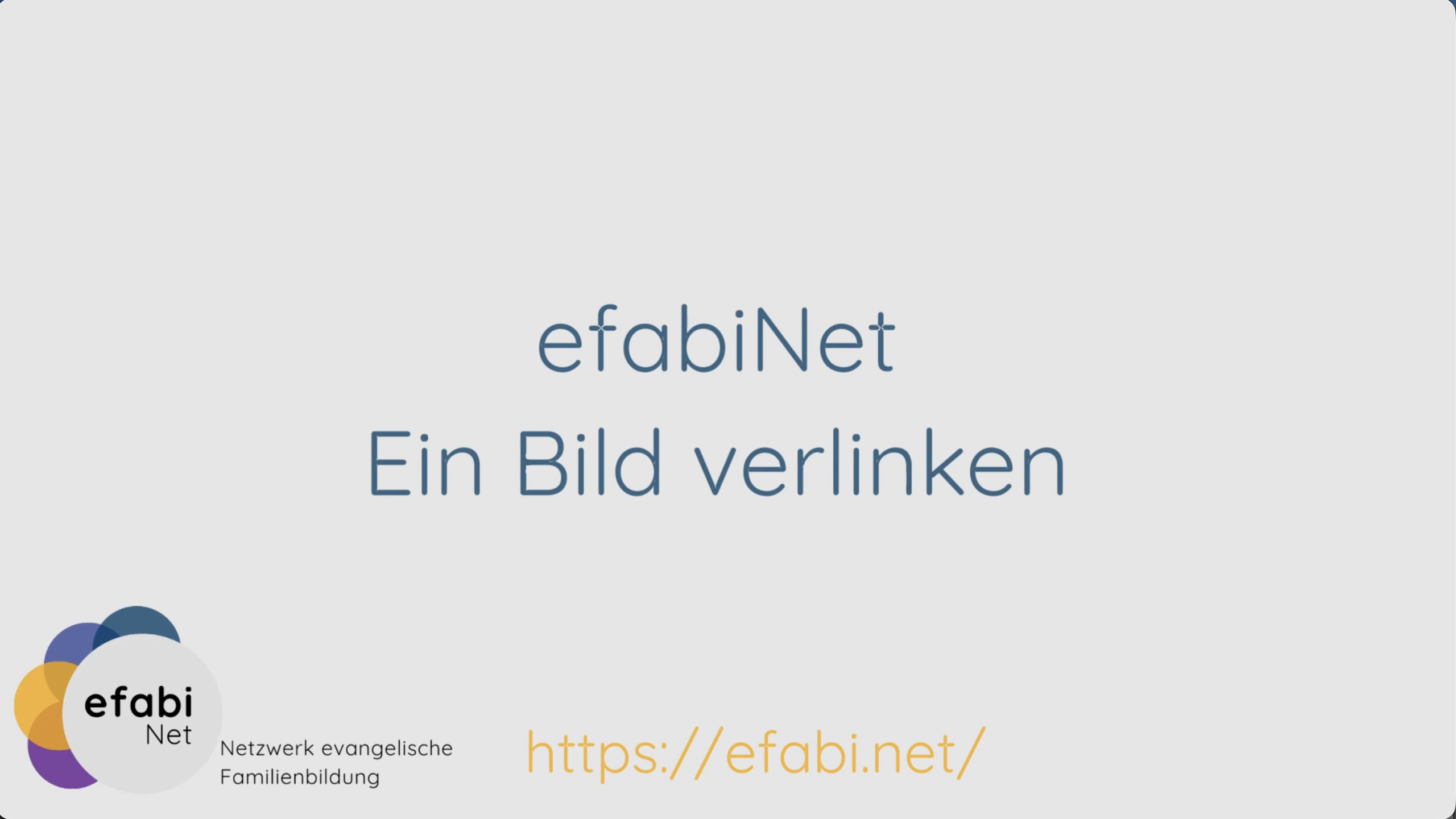 Ein Bild oder Logo verlinken