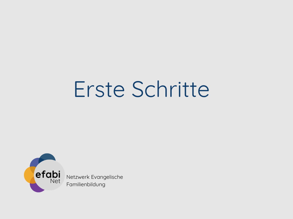 Erste Schritte